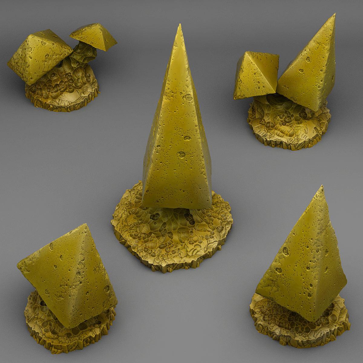 Pyramid Mushrooms