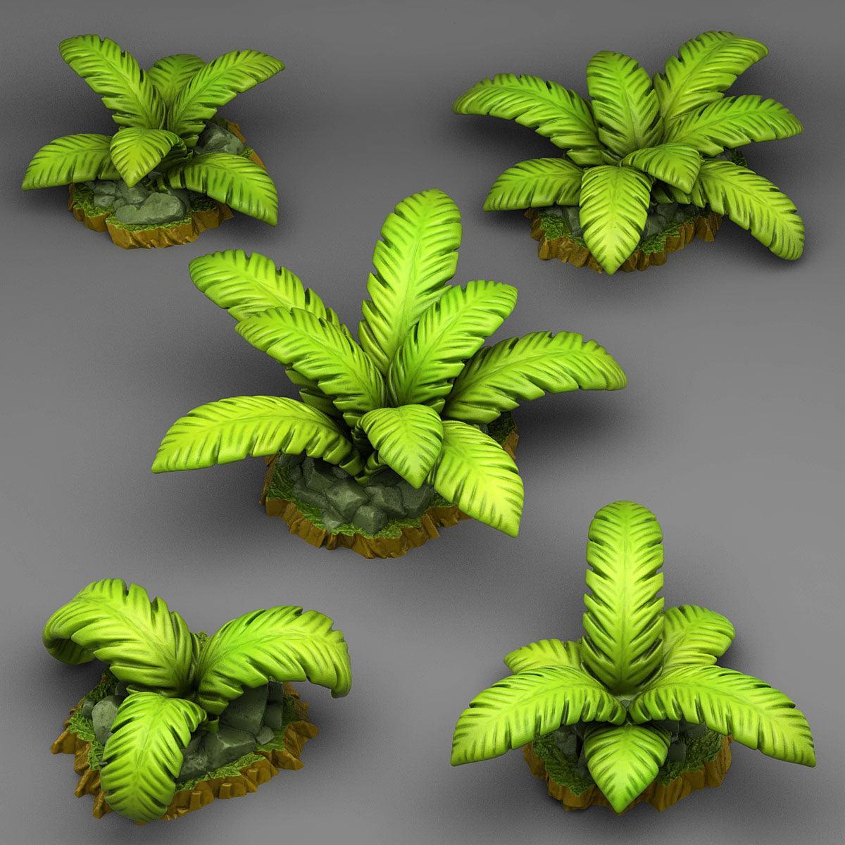 Tropical Island Plants