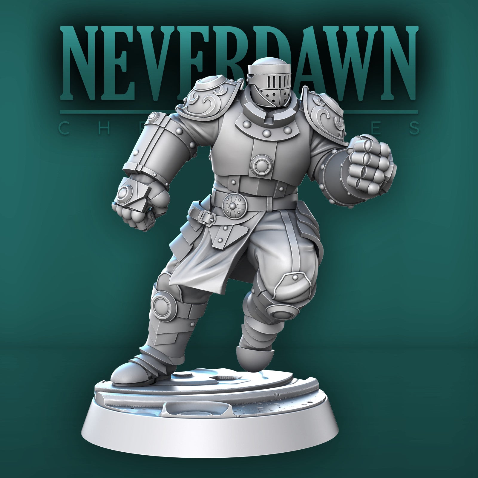 Never Dawn Luminaries Light Fist Unit 28mm miniature