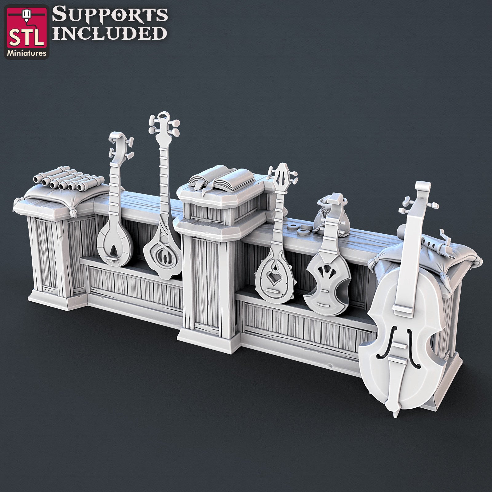 Instrument display 28mm scenery