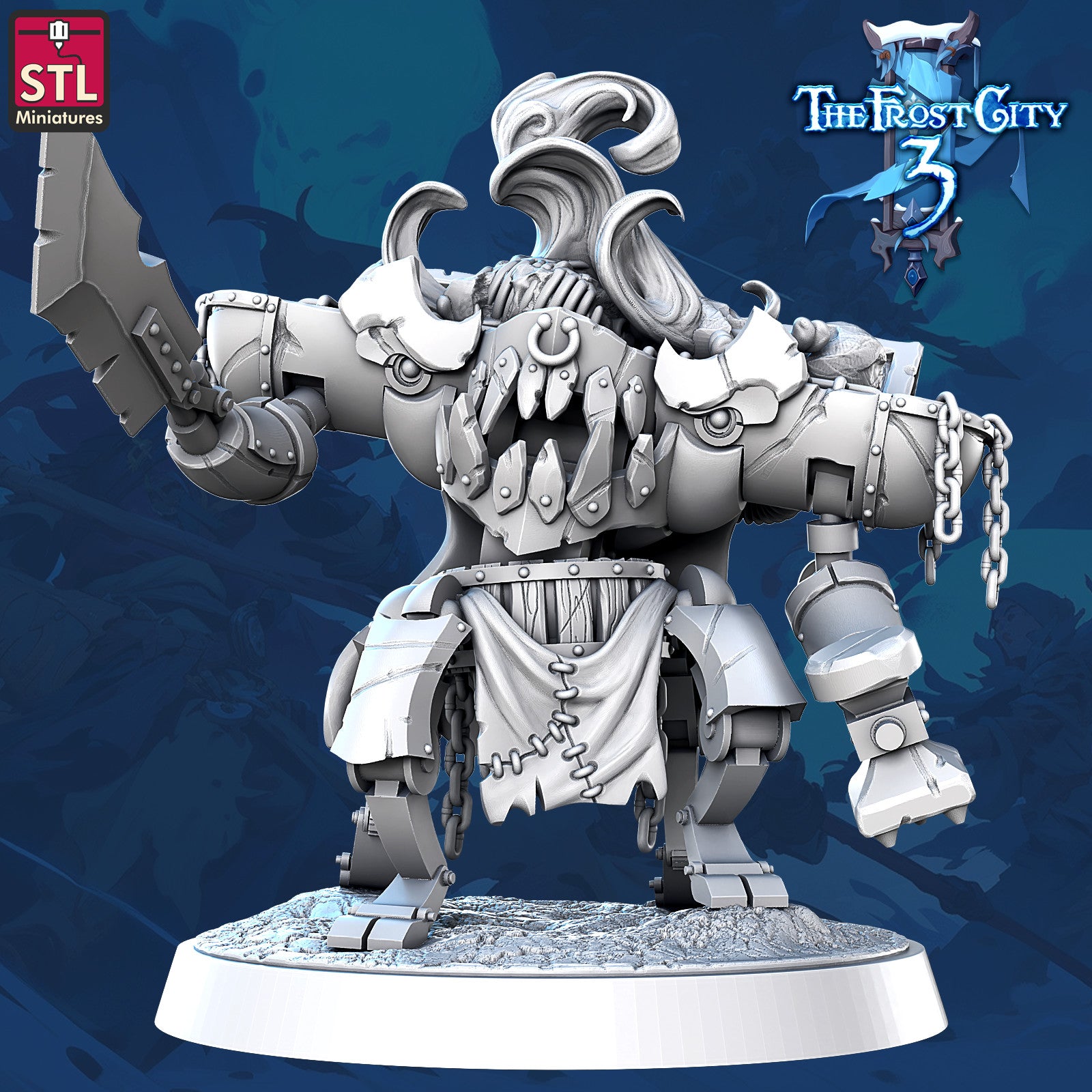 Slaughter Large Construct 28mm resin miniature, unpainted
