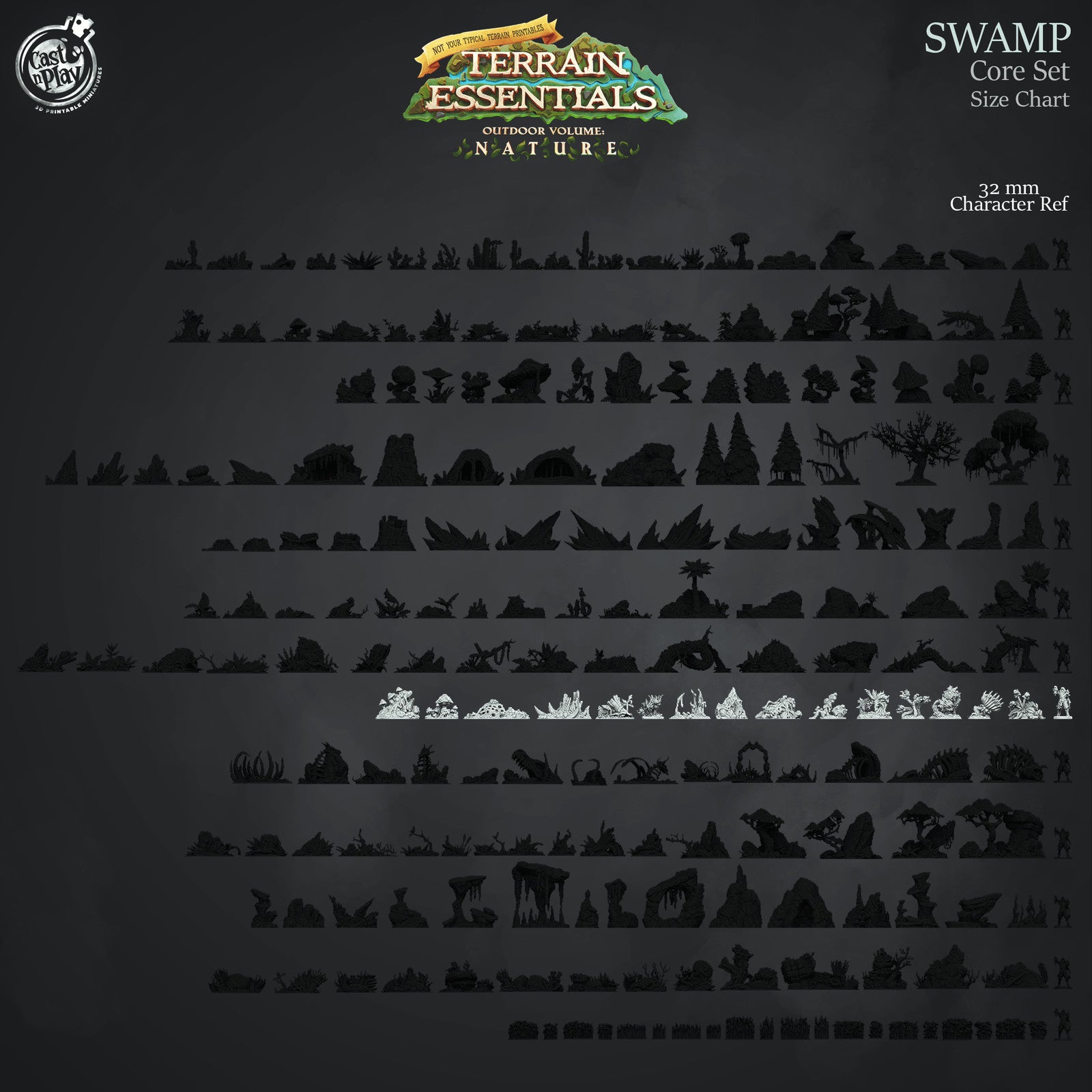 Swamp Terrain Swamp Core Set Nature