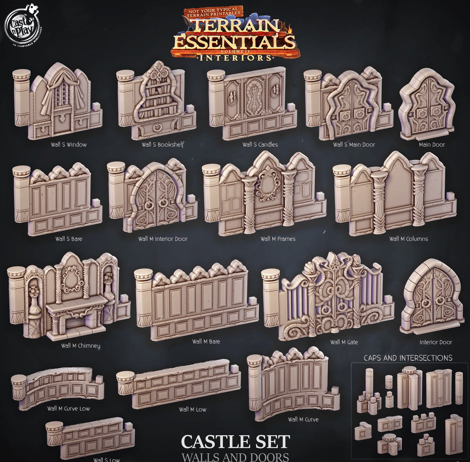 Castle Walls And Doors