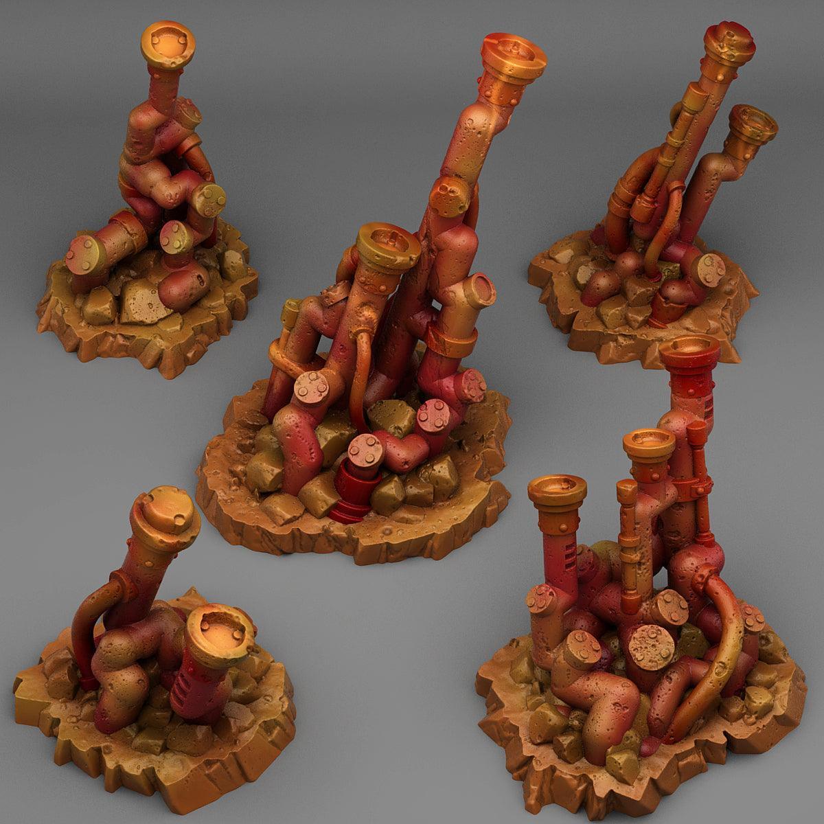 Abandonned Acid Pipes