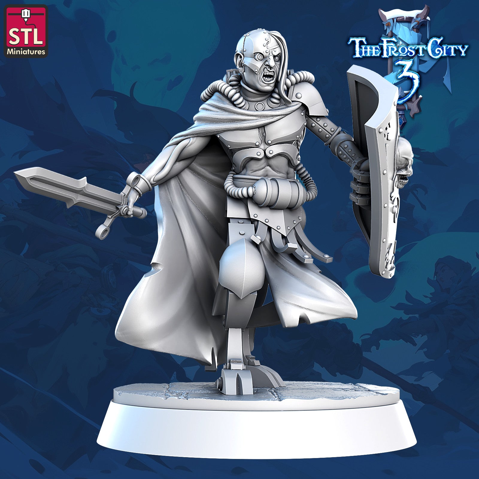Dying Construct 28mm resin miniature