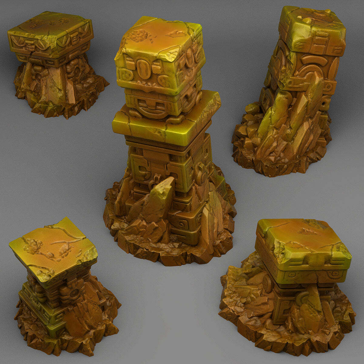 Lost Maya Columns