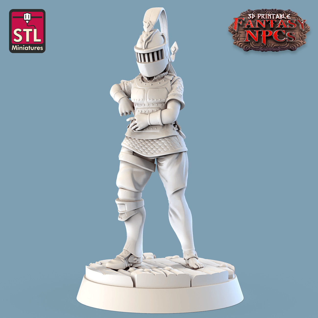 Town customer 28mm miniature