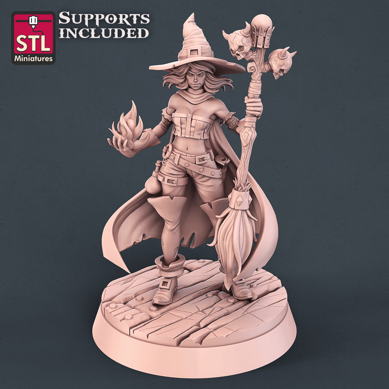 Witch figure miniature
