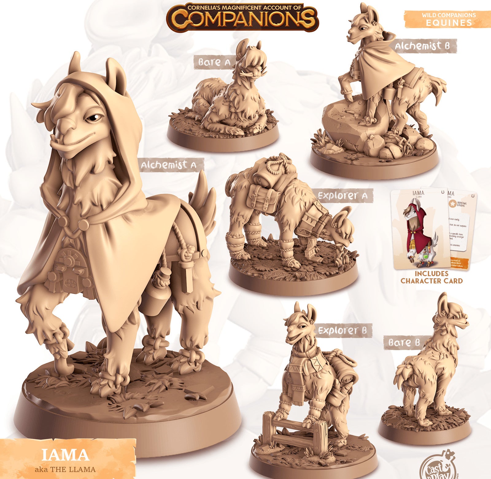 Iama Llama Companion miniature
