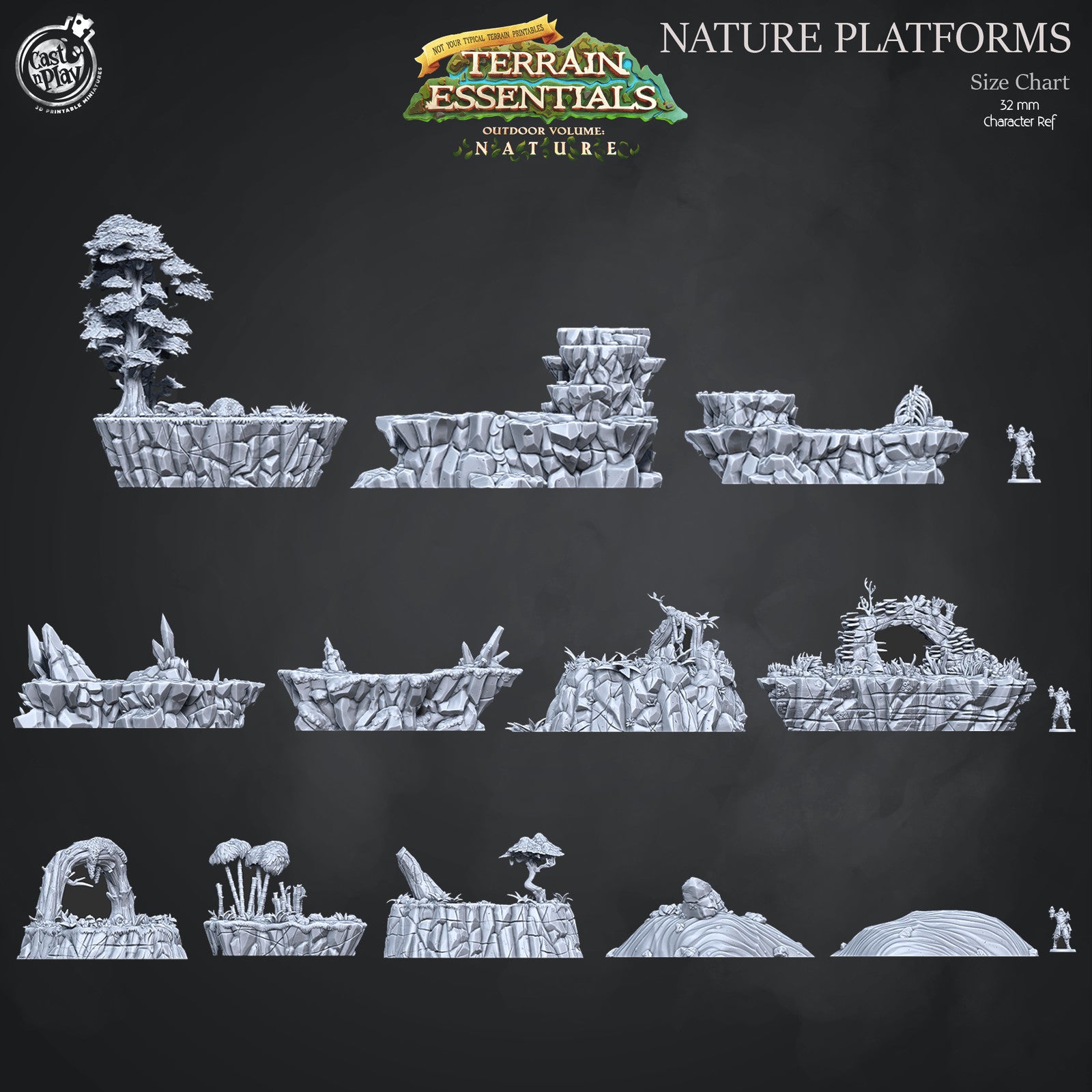 Nature Big Platforms Set