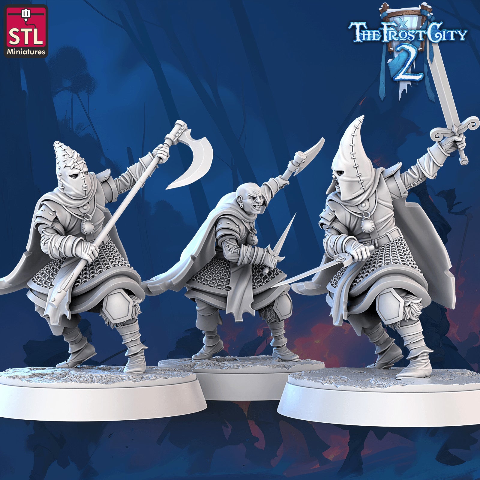 Cultist modular group D miniatures