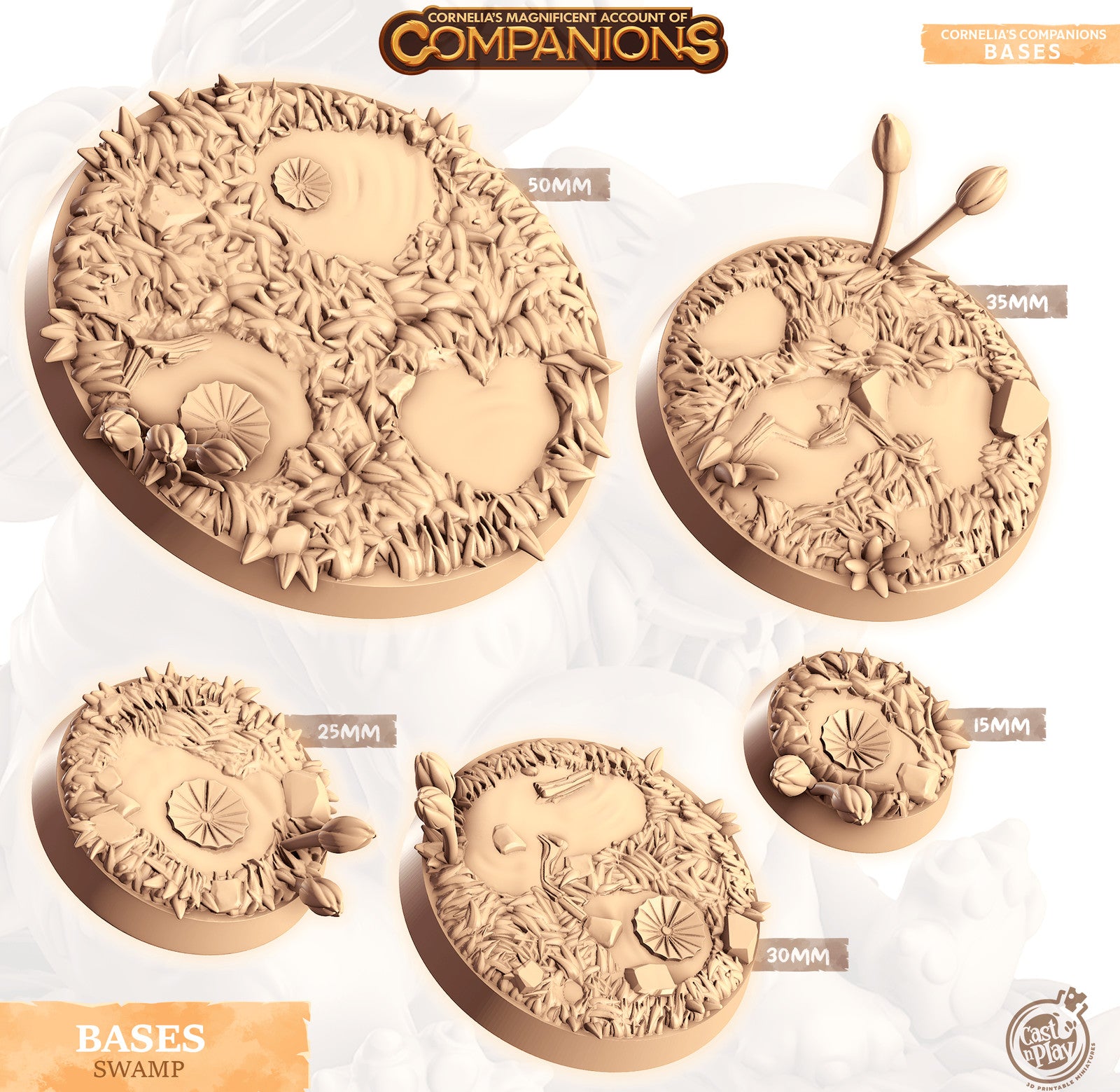 Cast n Play Swamp Companion's Bases Master Pack