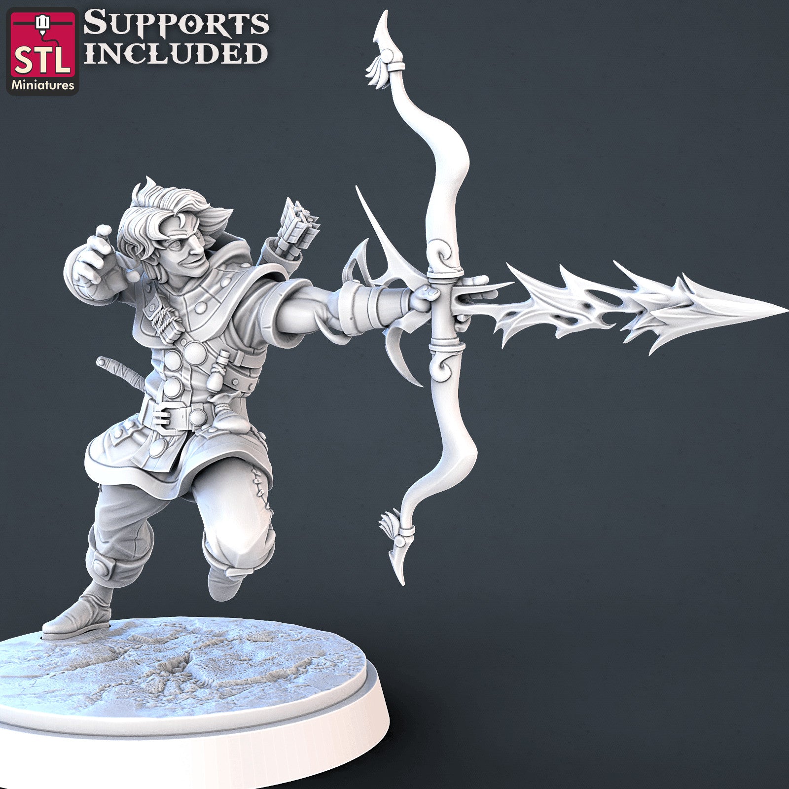 Ranger tribute 28mm resin miniature