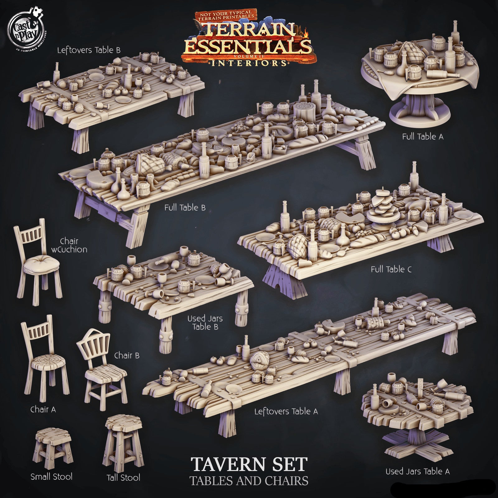 Tavern Tables and Chairs