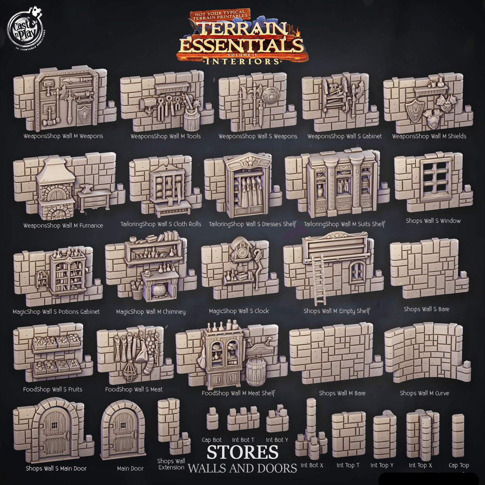 Stores Walls And Doors