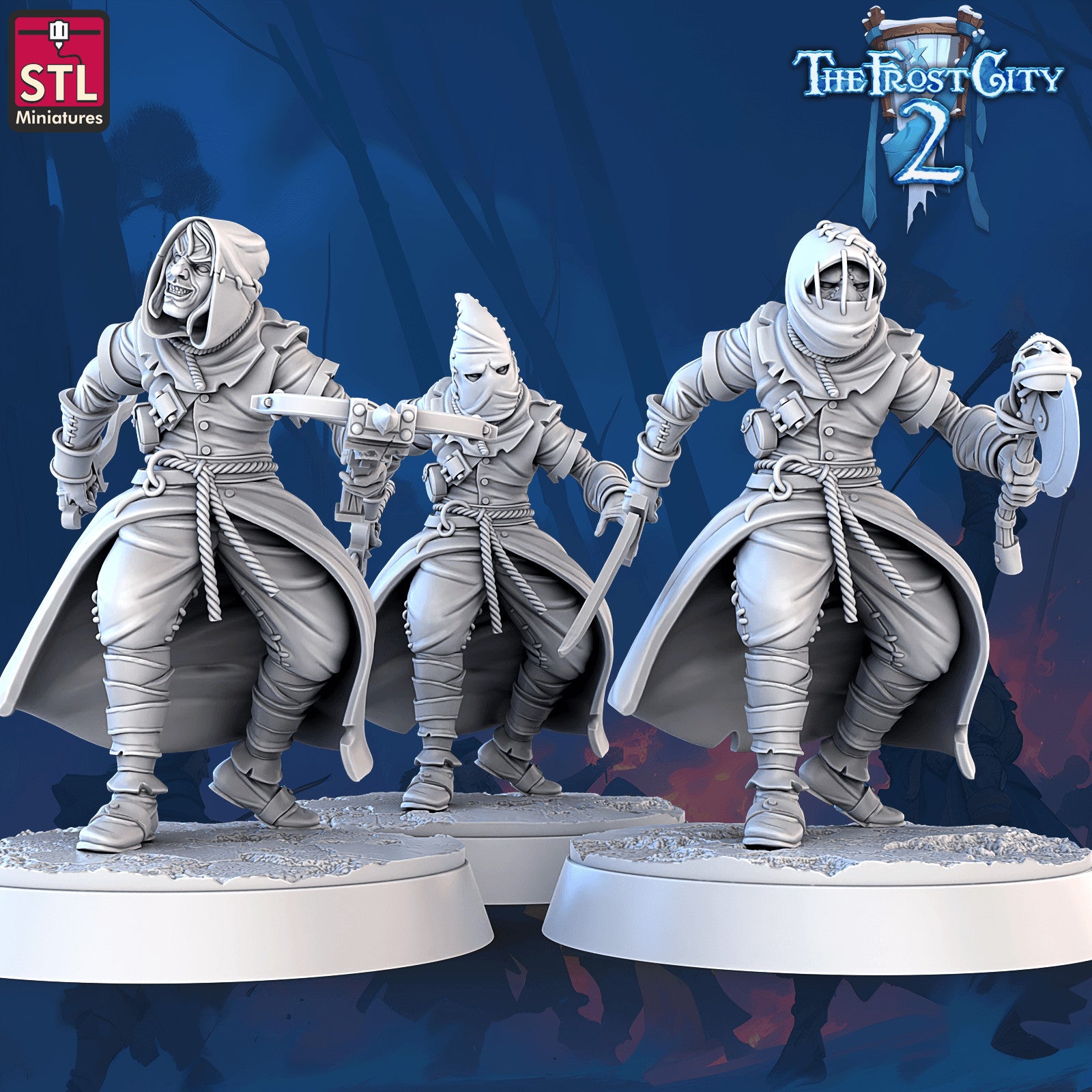 Cultist modular group C miniatures