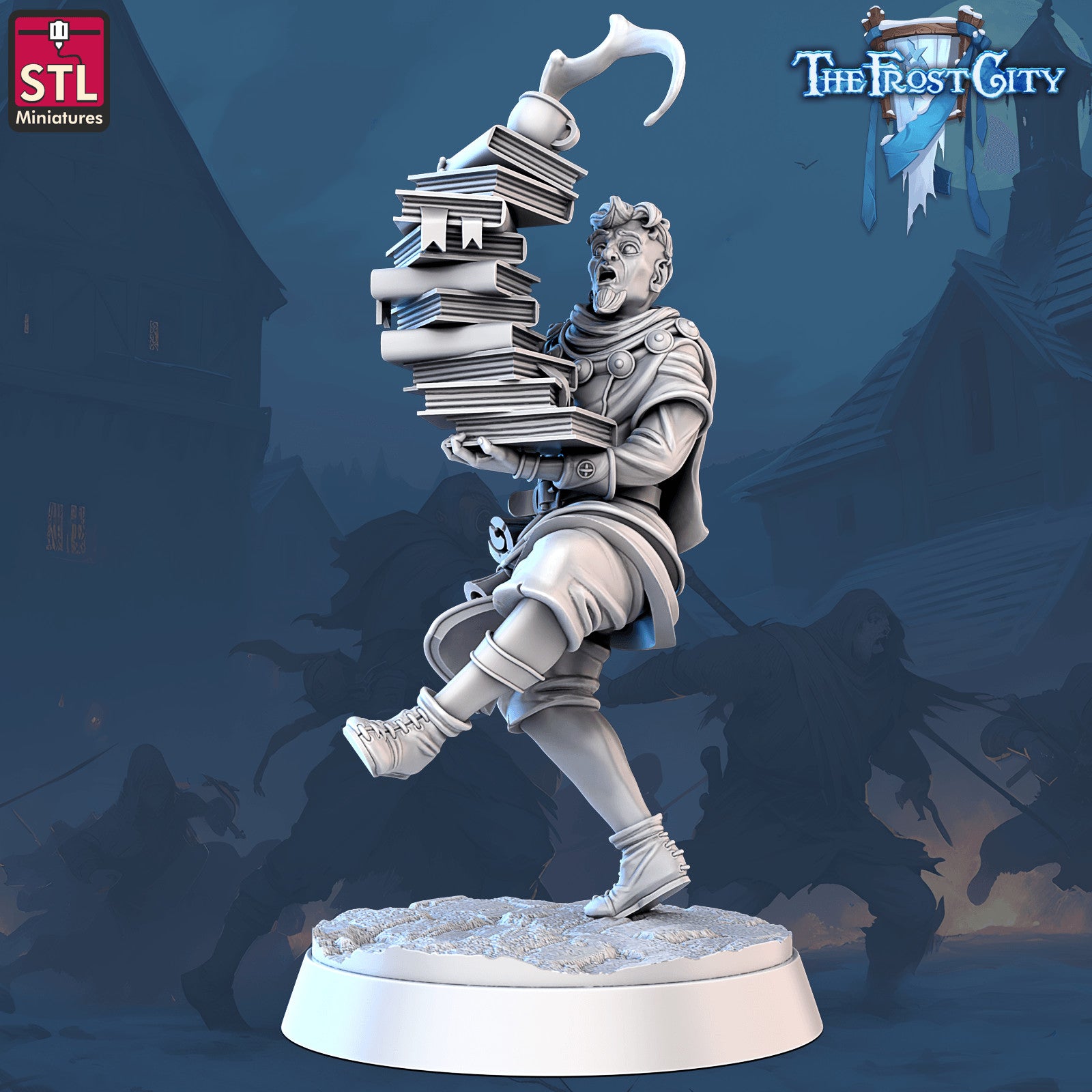 Frost City apprentice 28mm miniature