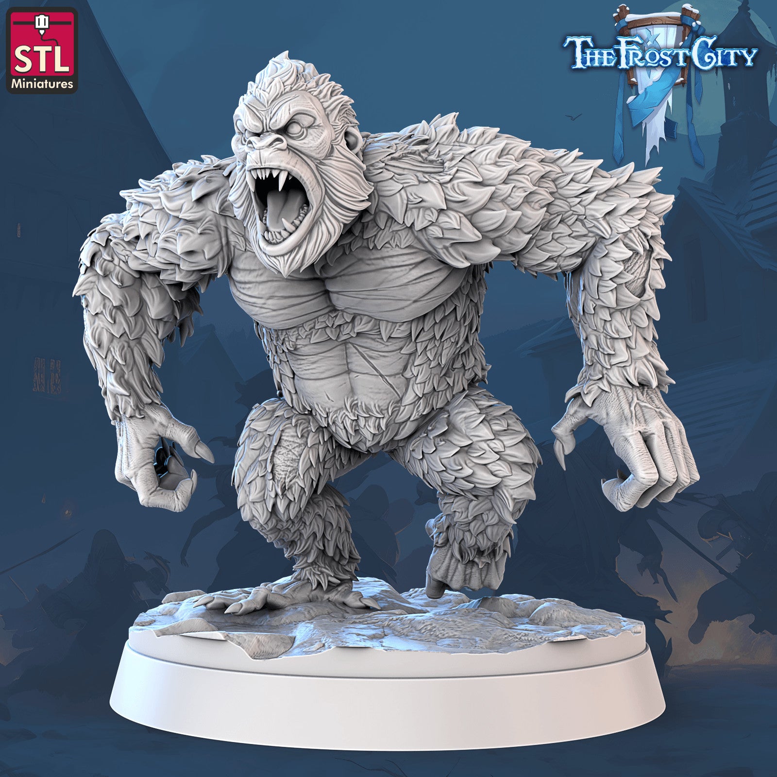 White gorilla miniature B