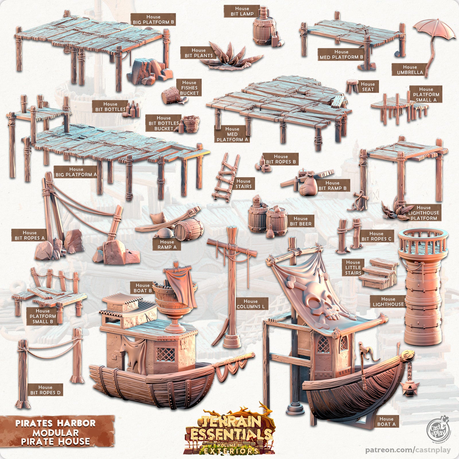 Pirates House – Pirates Harbor Set