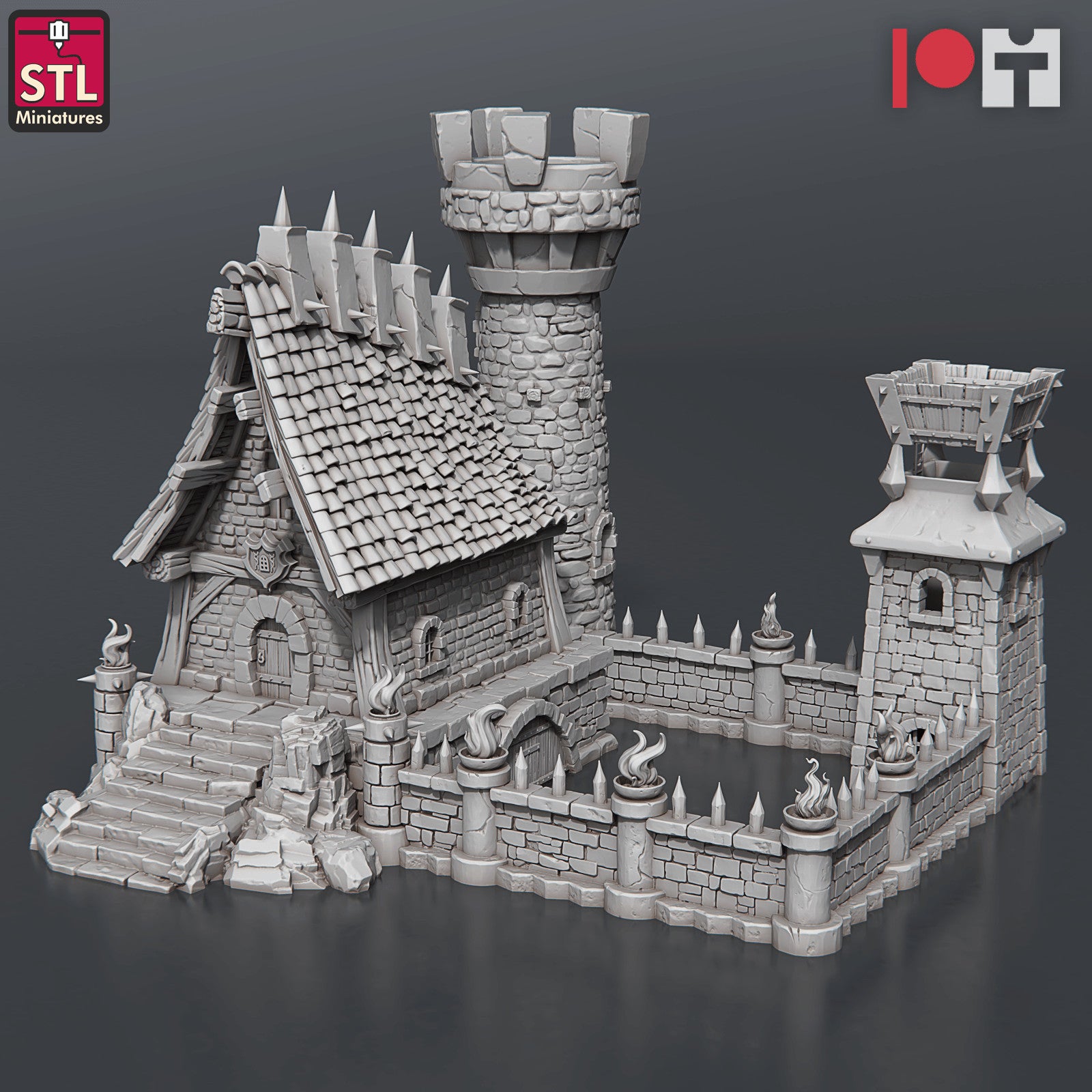 Jail building 28mm terrain