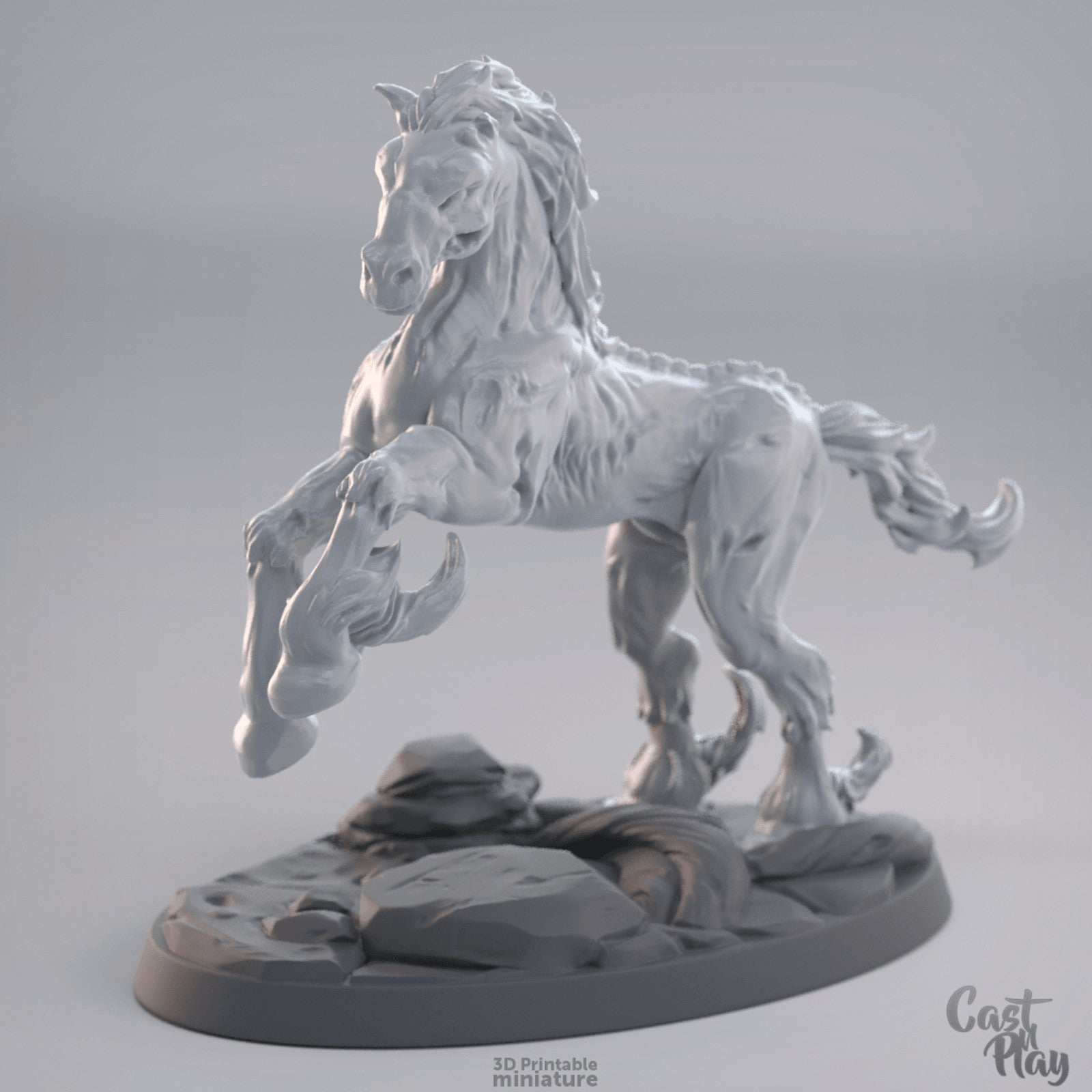 Nightmare Horse miniature