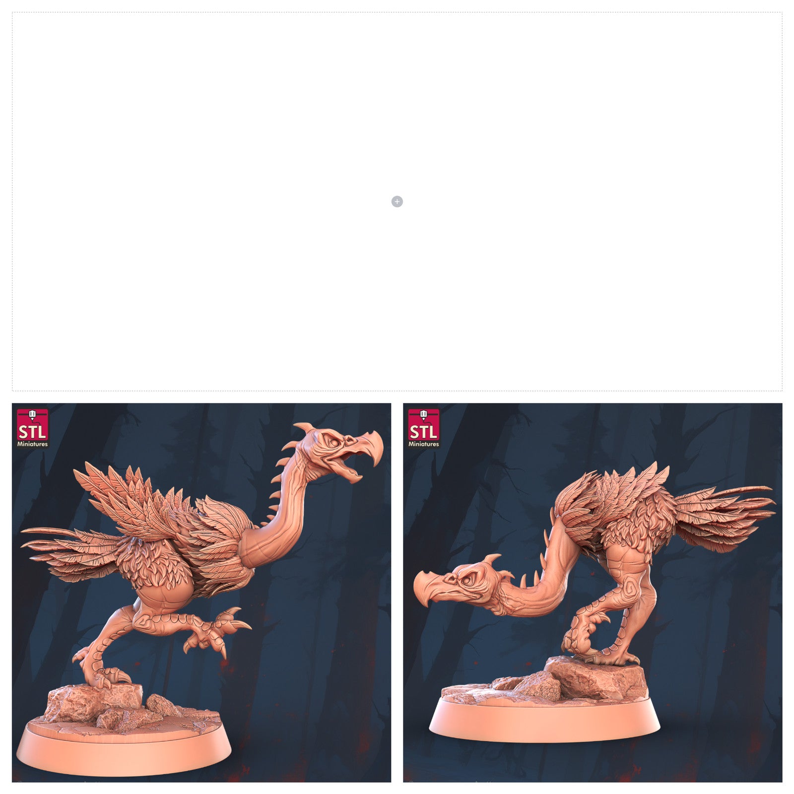 Acrisbird 28mm resin miniature set