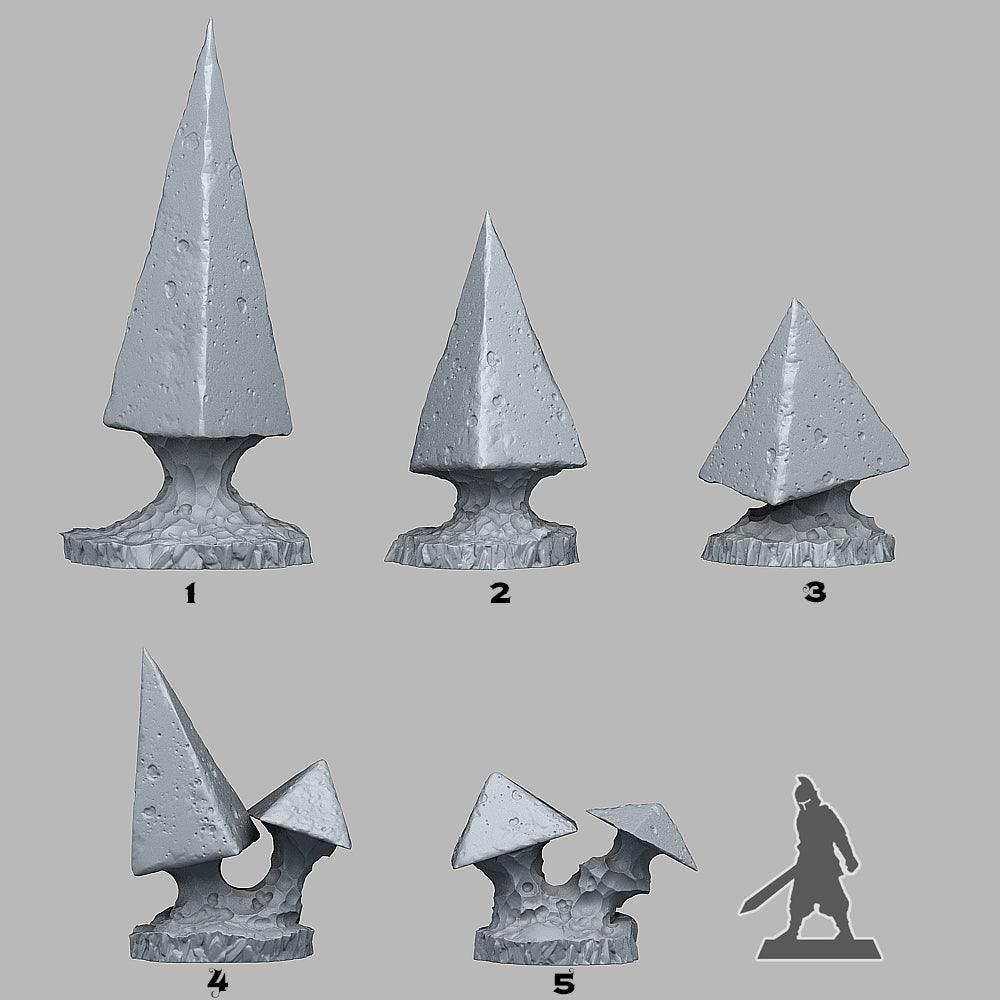 Pyramid Mushrooms