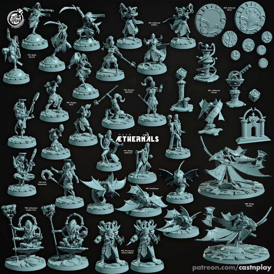 Aethernal Bases – Aethernals Collection