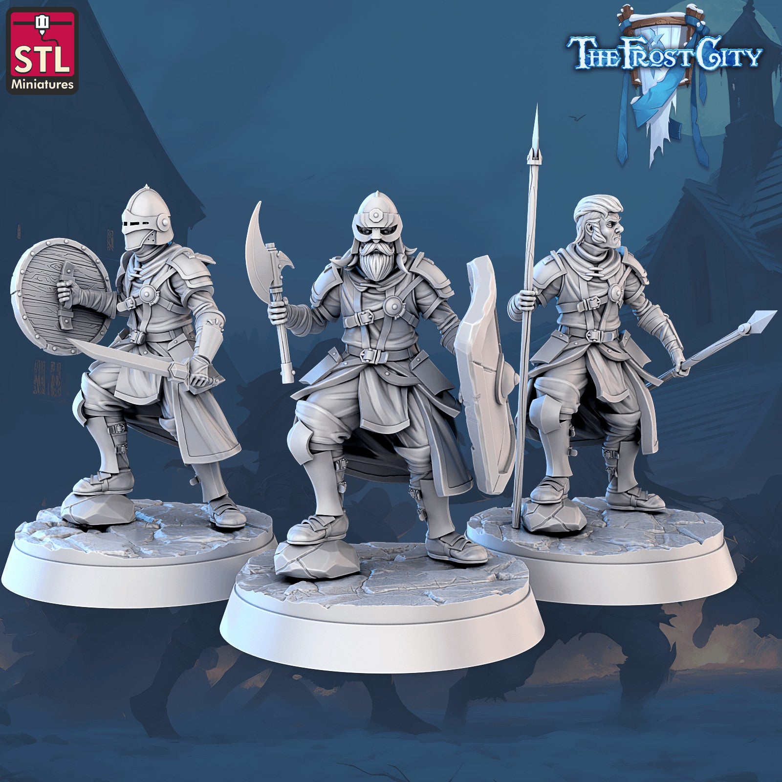 Modular knight components 28mm miniatures