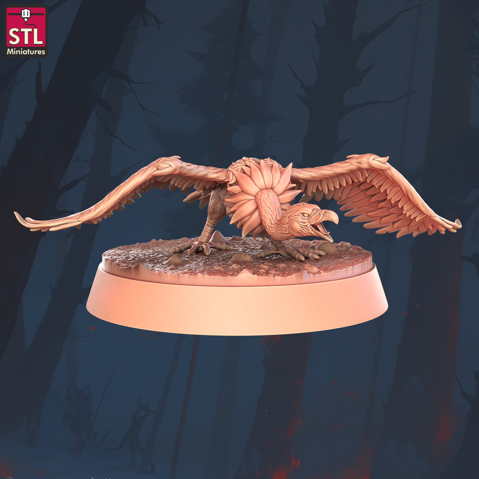 Vulture A 28mm miniature
