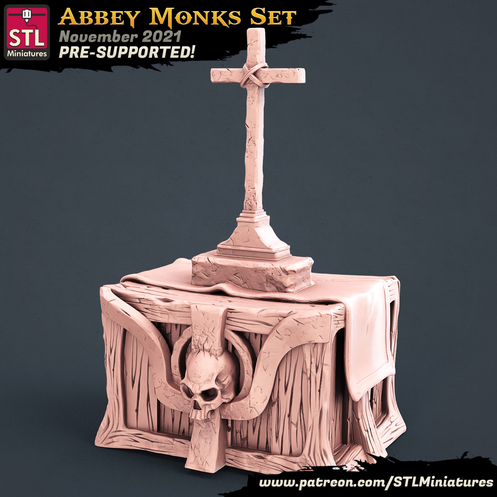 Abbey pulpit terrain piece
