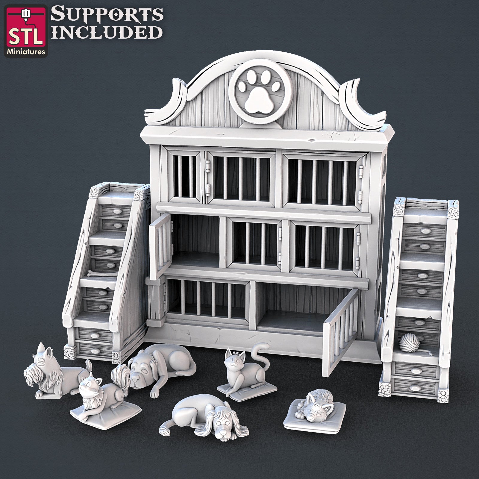 Veterinarian figure miniature