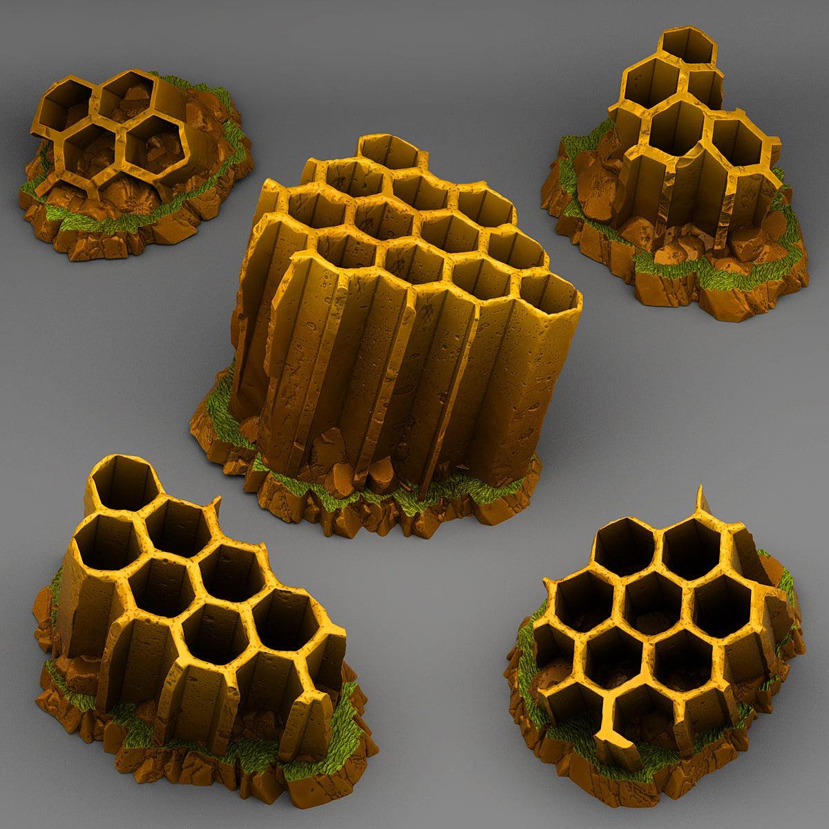 Ancient Giant Wasps Hive