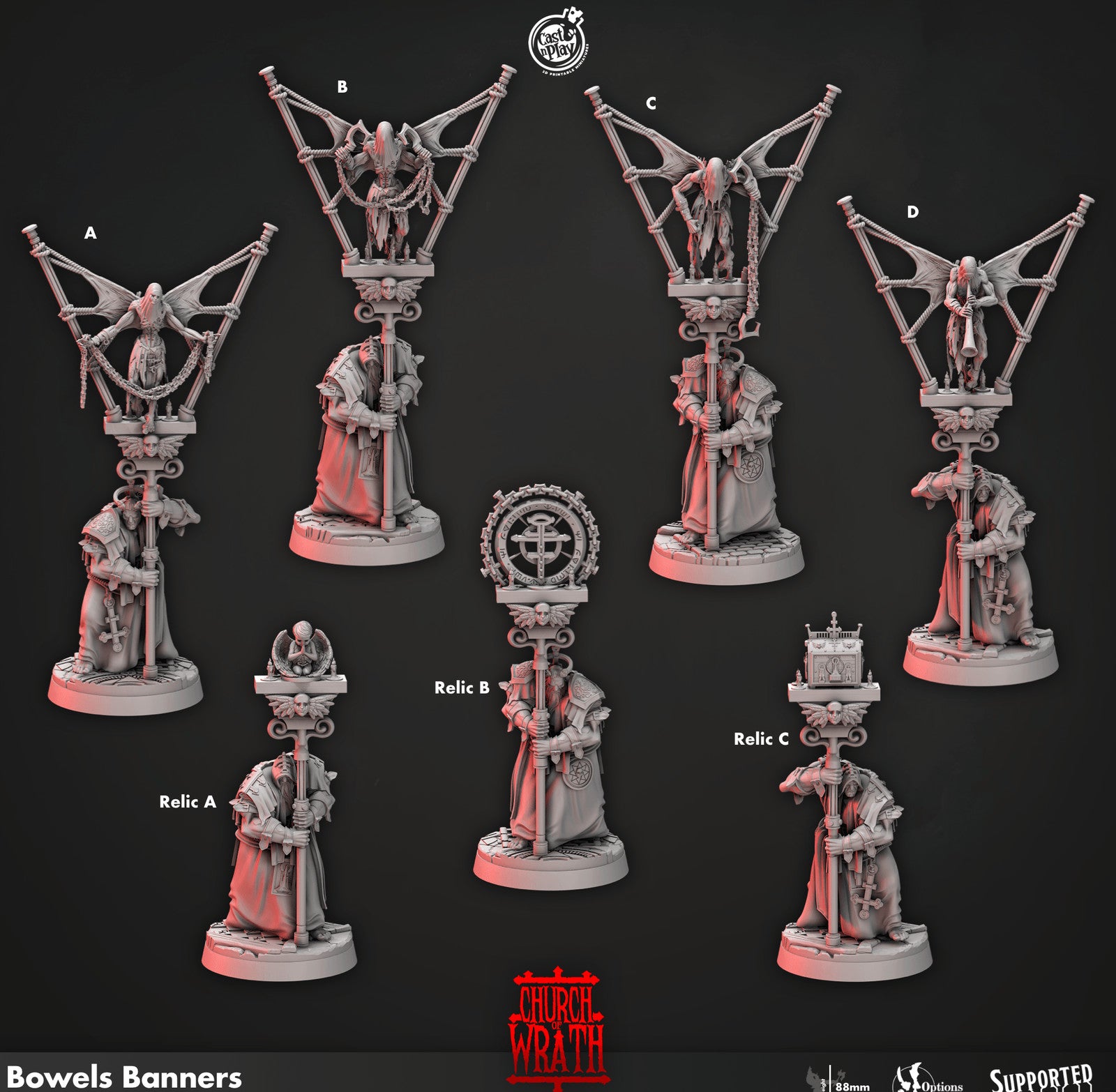 Bowels Banners – Church of Wrath