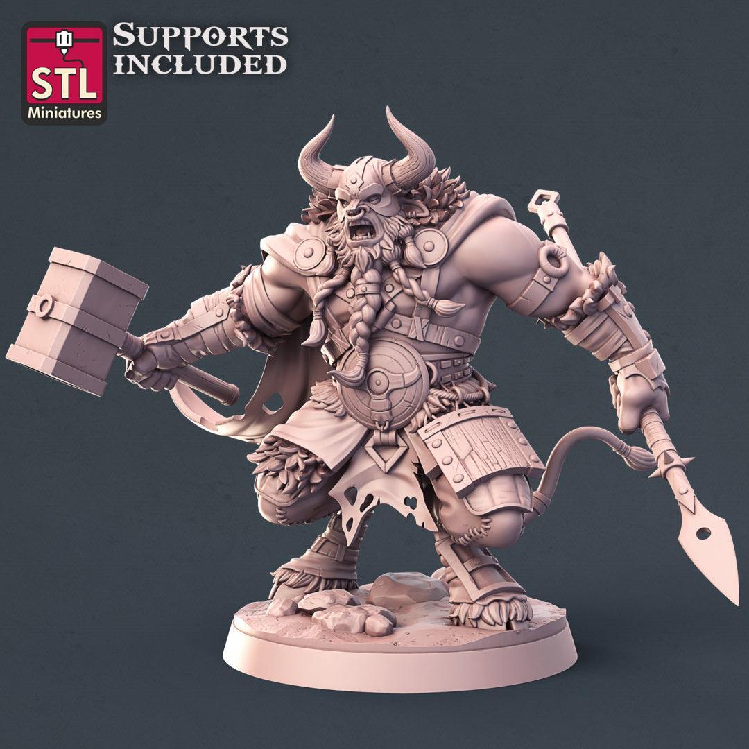 Viking Minotaur C 28mm miniature
