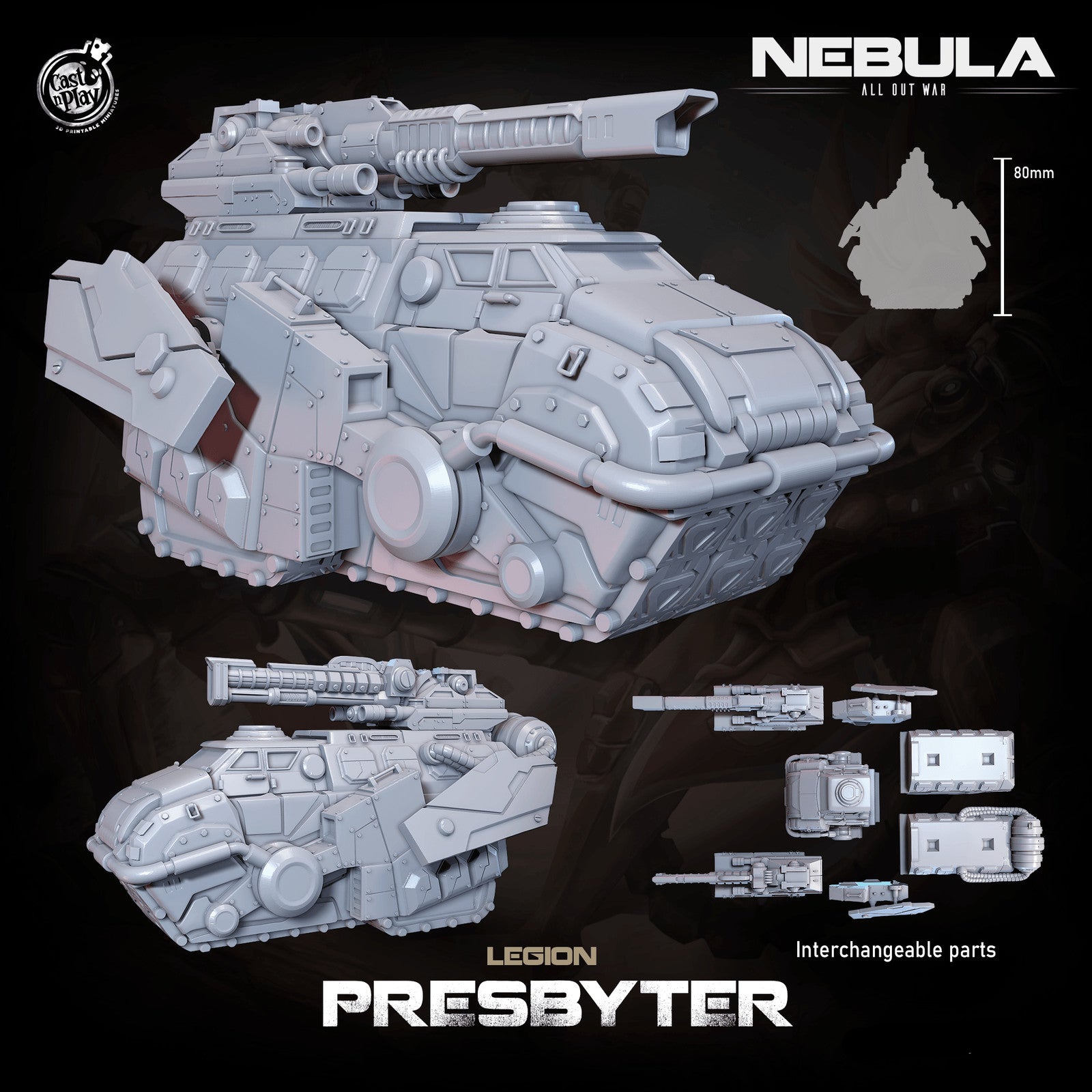 Legion Presbyter (Tank) – Nebula All Out War