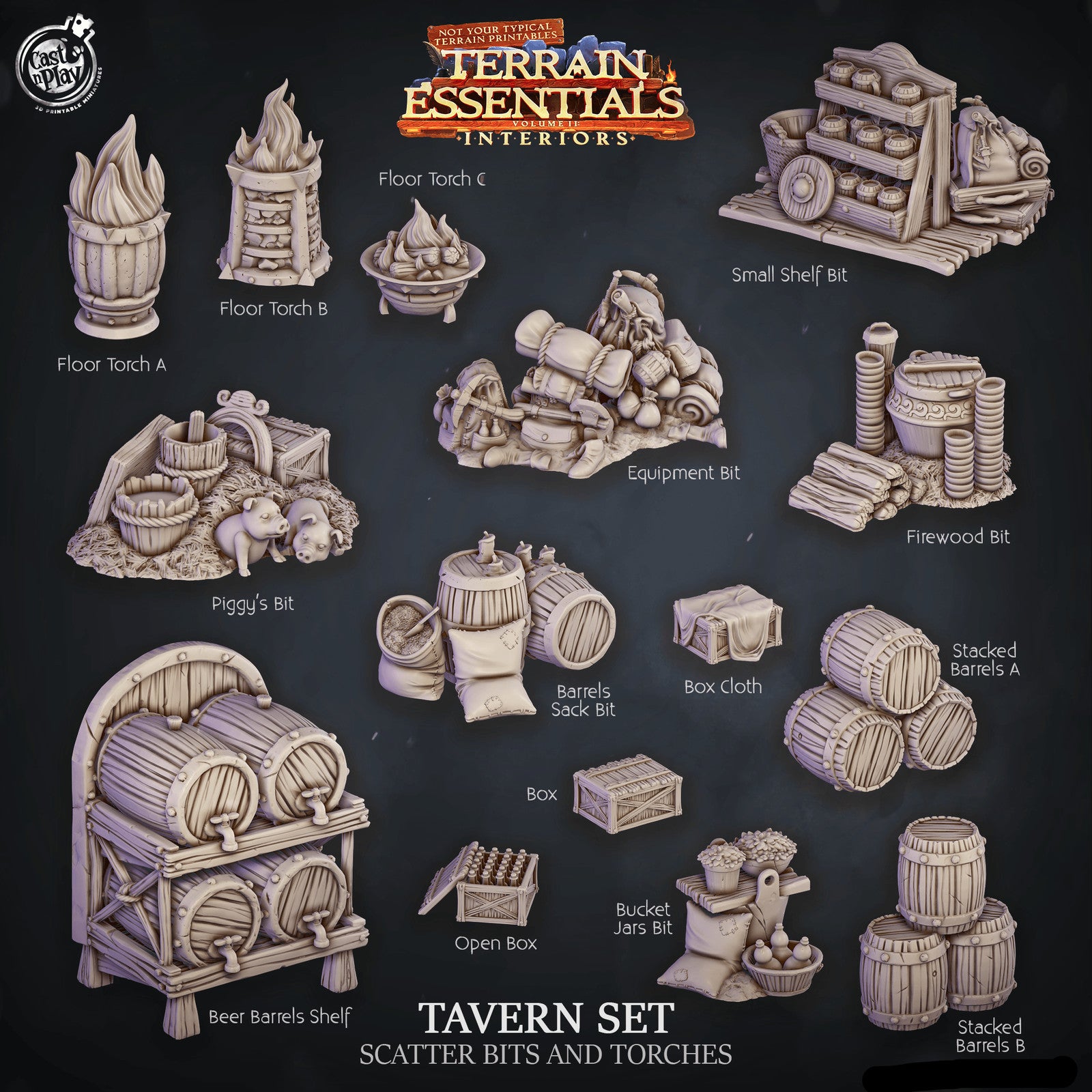 Tavern Scatter Bits and Torches