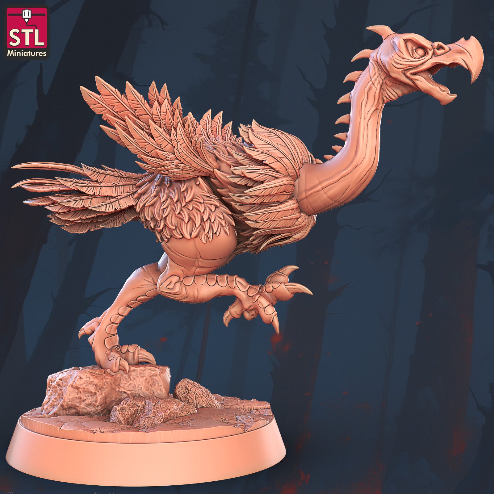 Acrisbird A 28mm miniature