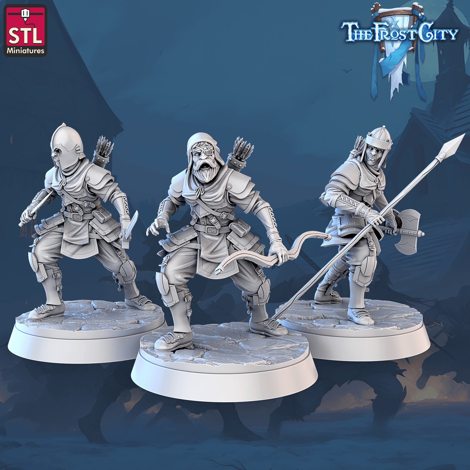 Modular army knight 28mm miniature