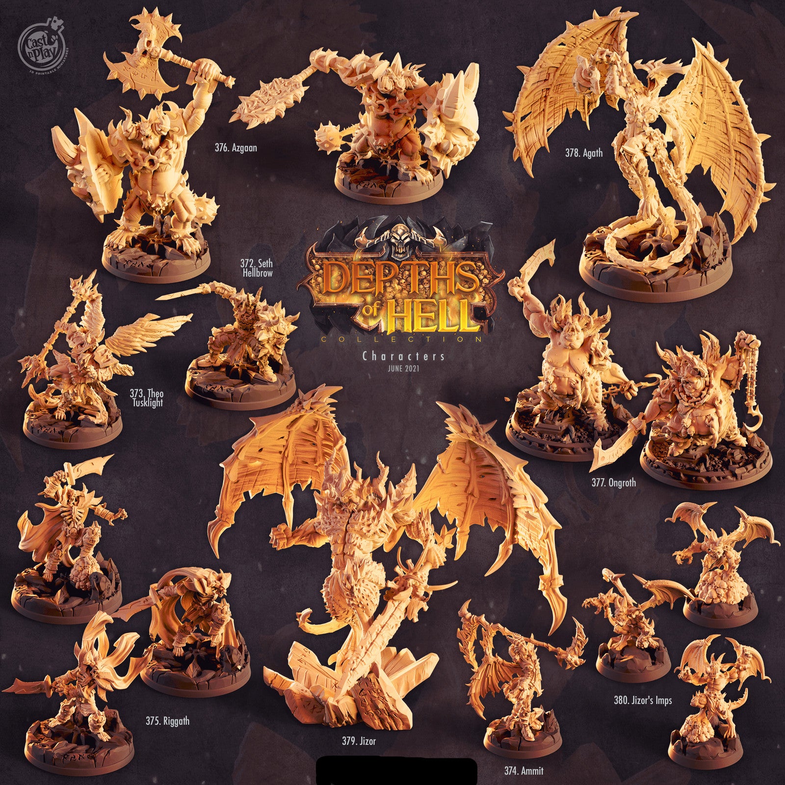 Demonic Bases – Depths of Hell Set