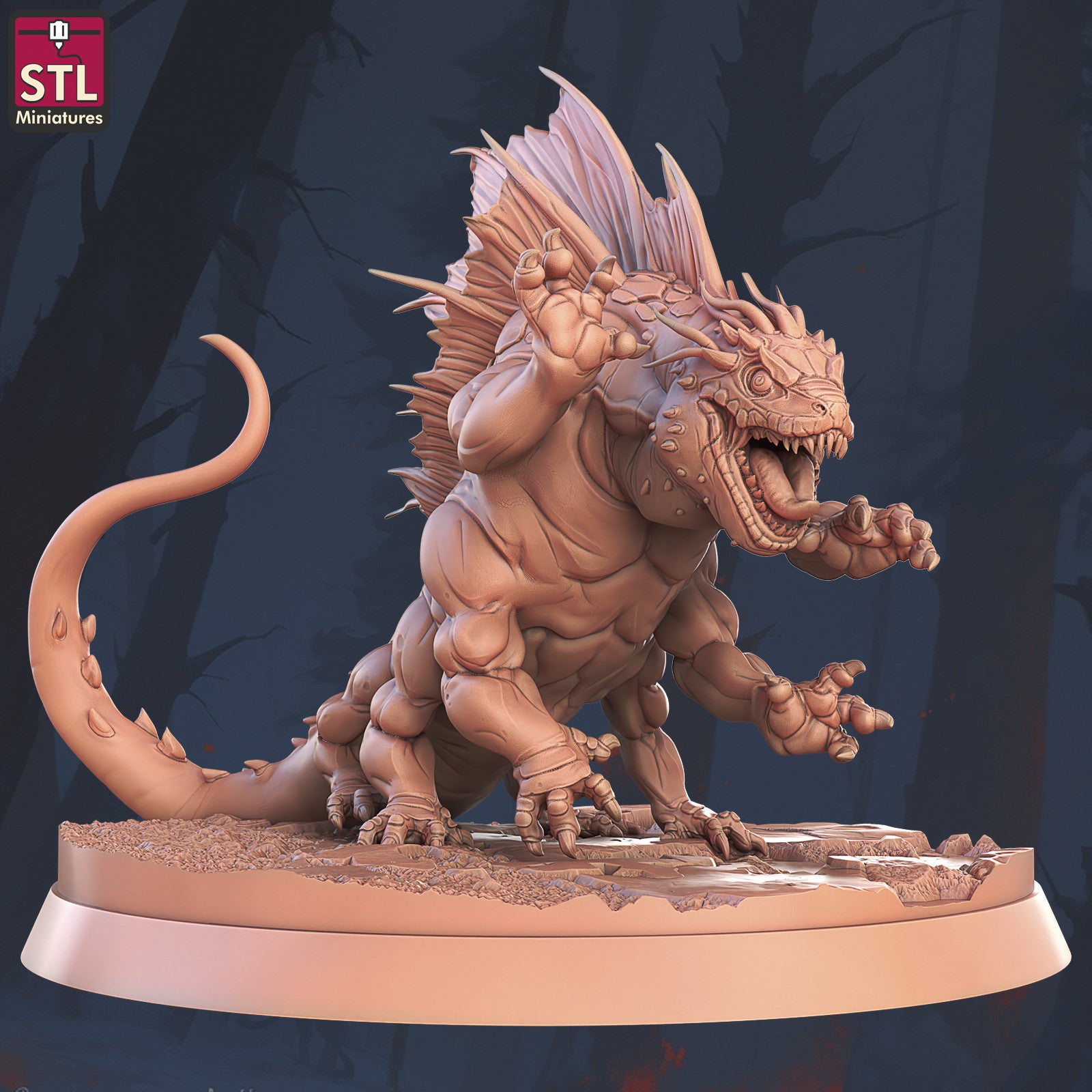 Basilisk miniature A
