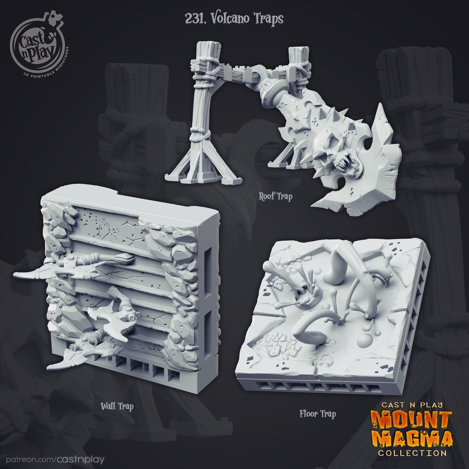 Mount Magma Collection - Volcano Traps