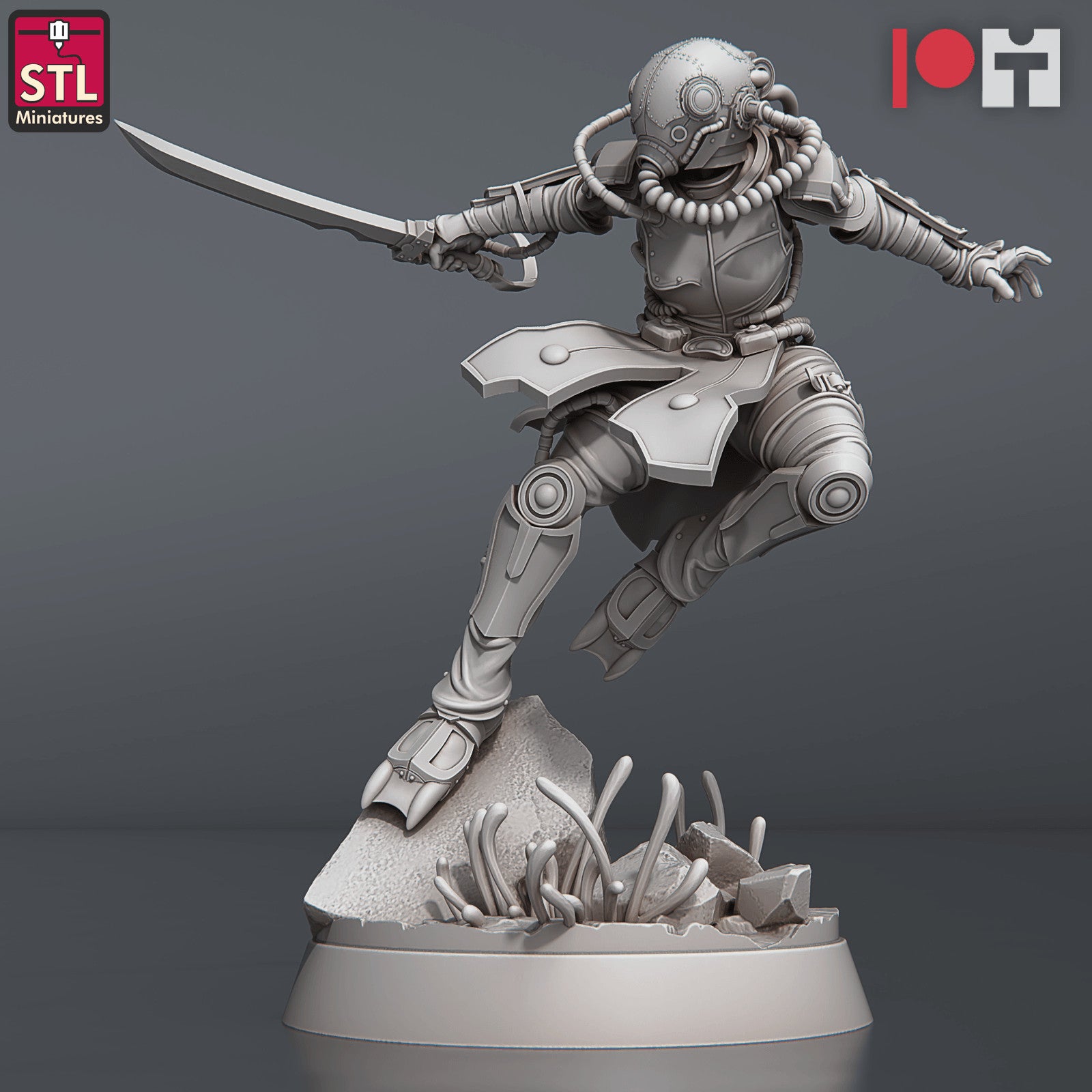 Deep Scout B 28mm miniature