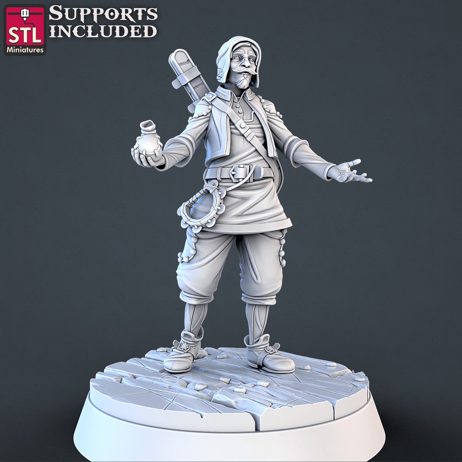 Music store workbench 28mm scenery