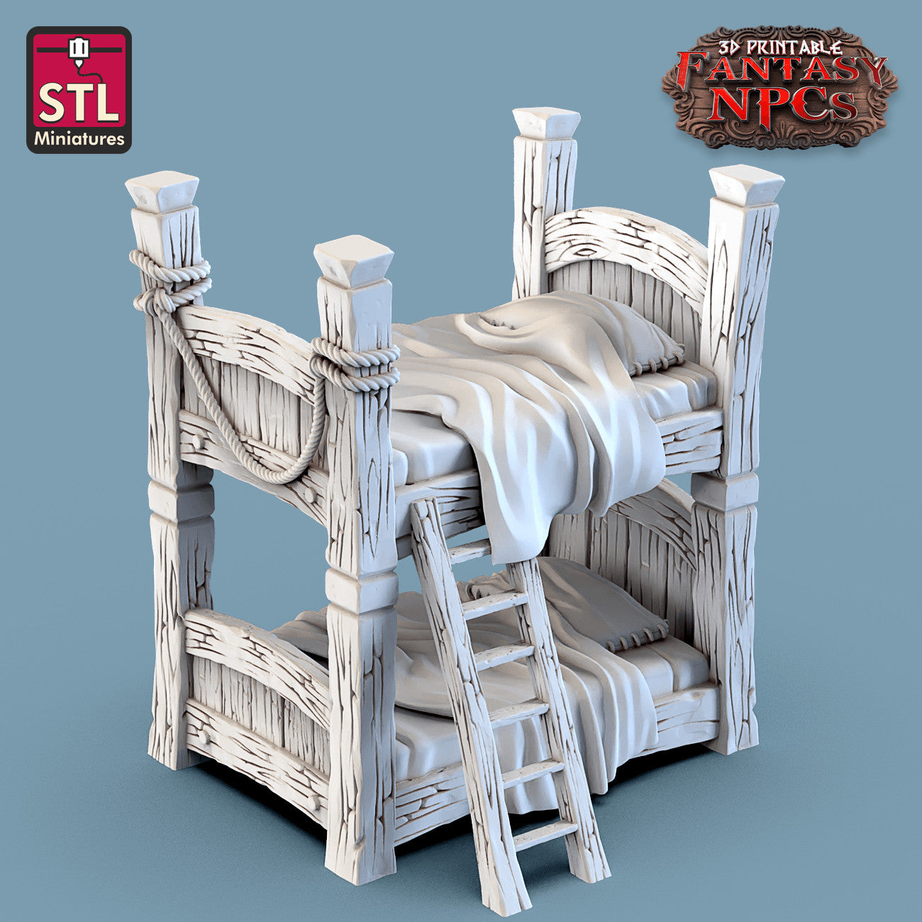 Lighthouse bed and desk 28mm scenery