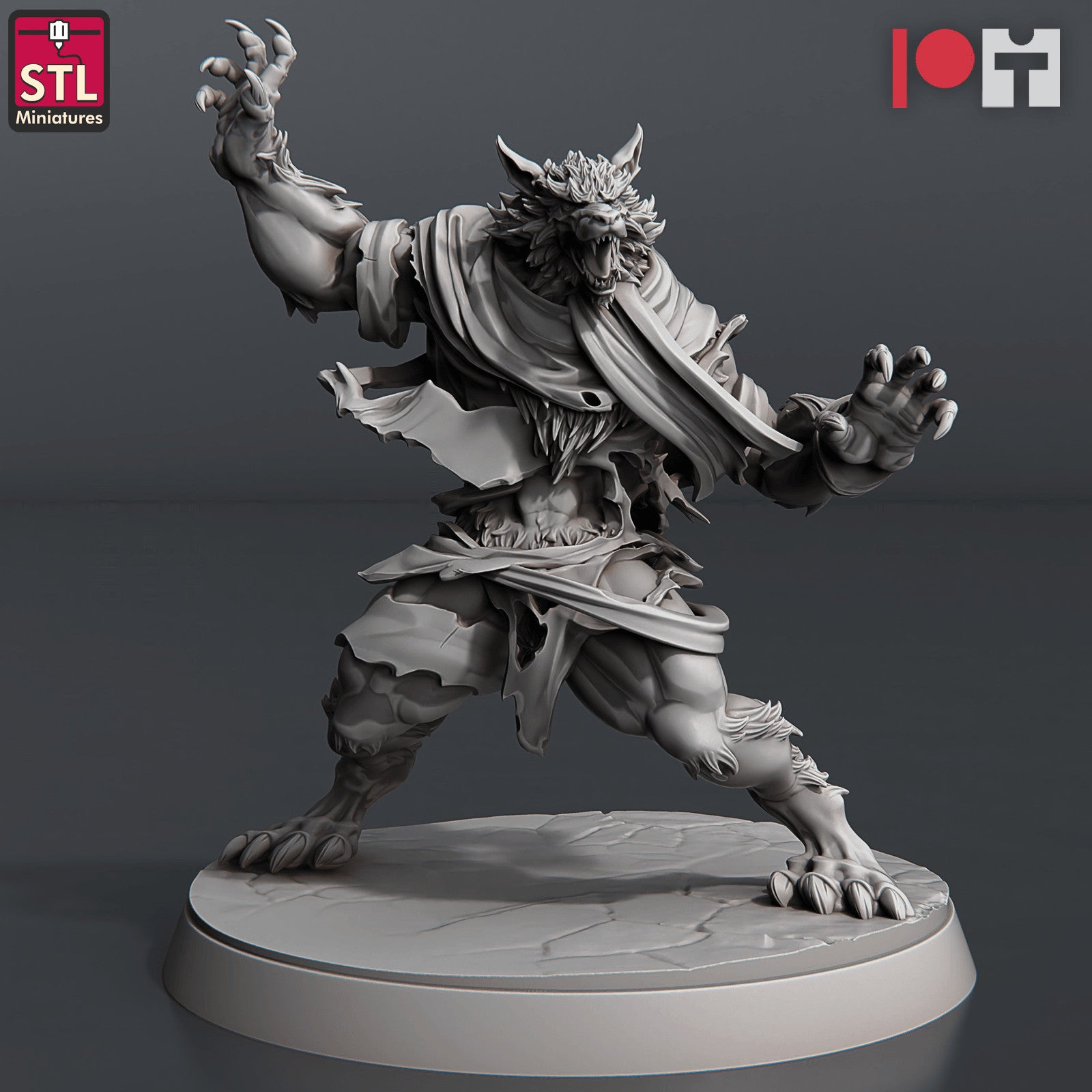 Wolf miniatures
