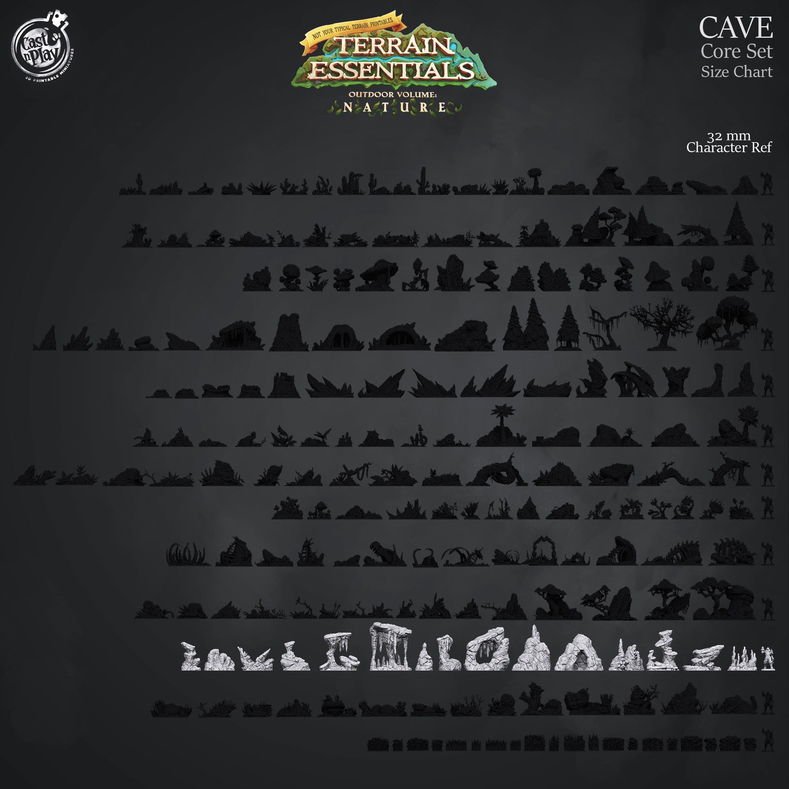 Cave Core Terrain Set Nature