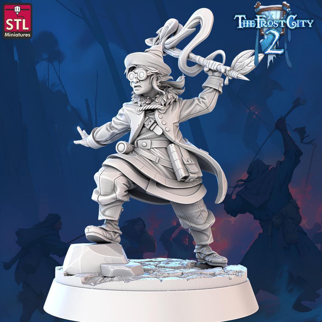 Frost City apprentice 28mm miniature