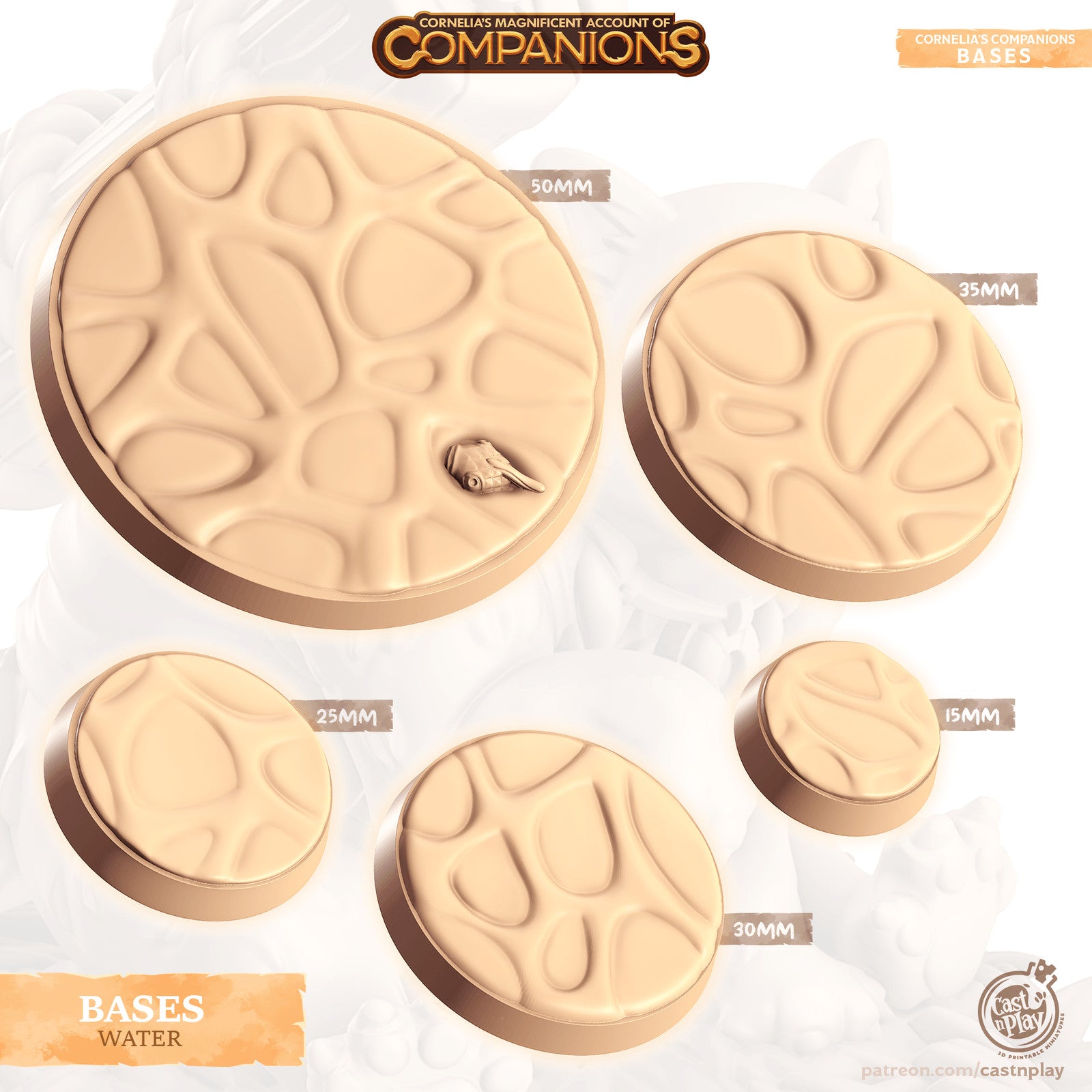 Cast n Play Water Companion's Bases Master Pack