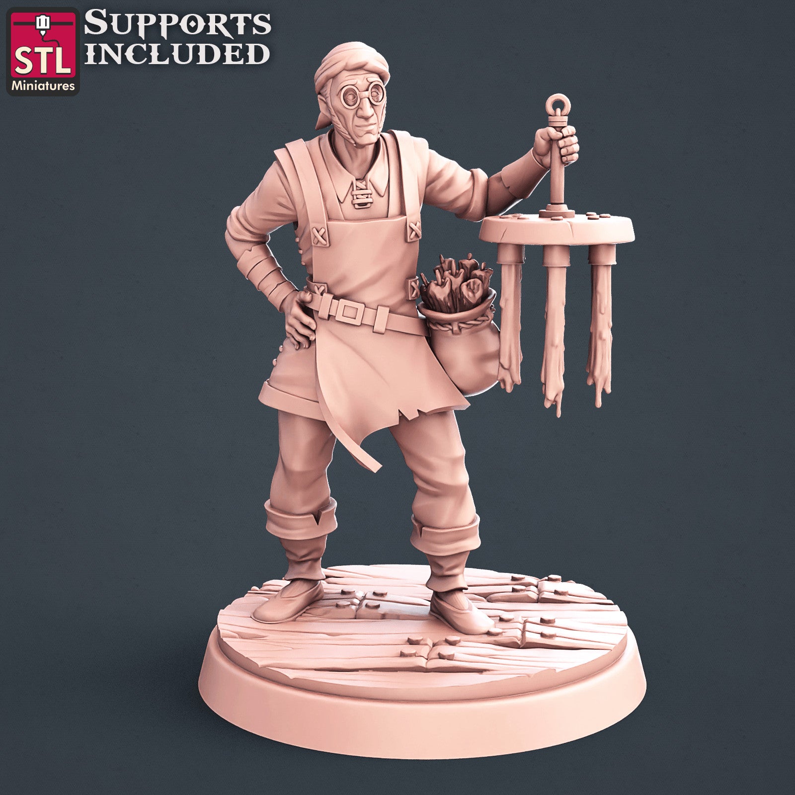Candle machine 28mm scenery